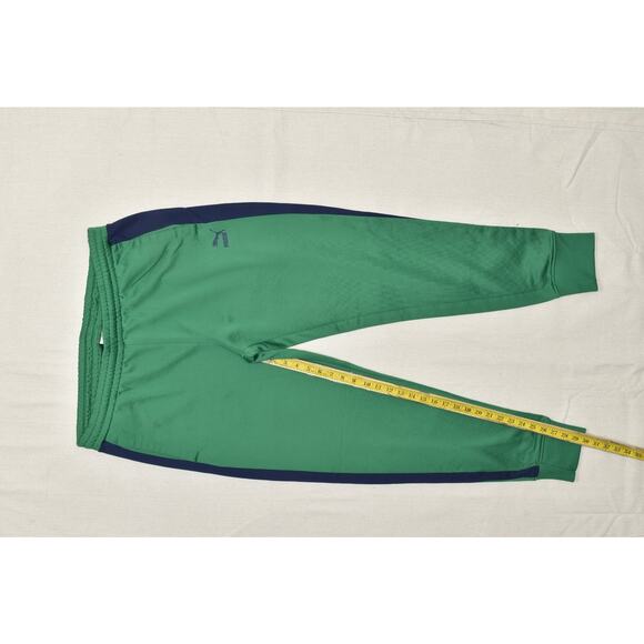 Puma Men's Green Men Pants Jogger Athletic Size 3XL Full Zip Athletic Pockets - Picture 3 of 8